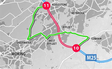 m25 closures alternative routes