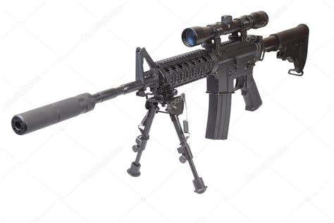 m4 airsoft rifle with bipod