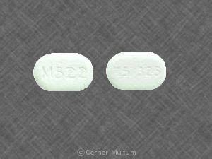 m522 oval pill