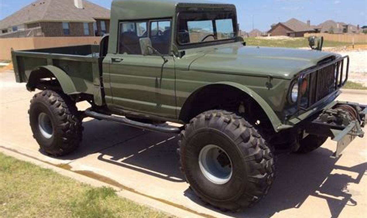 m715 jeep kaiser military truck for sale