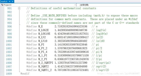 M_Pi In Math.h