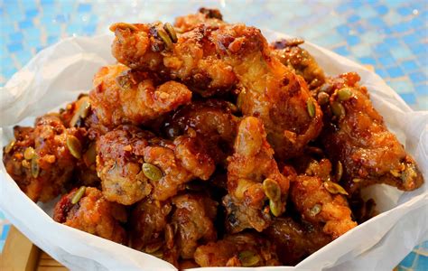 maangchi korean fried chicken wings