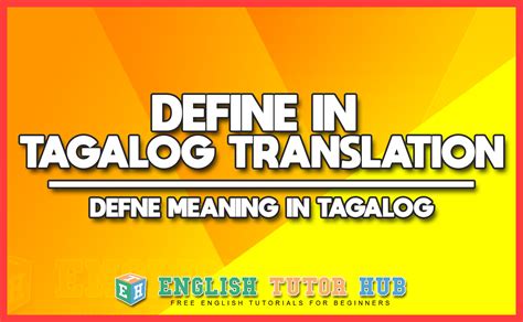 maanta meaning in tagalog