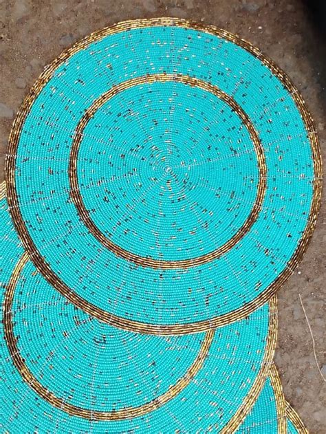 Maasai Beaded Table Mats