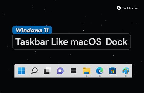 mac like taskbar for windows 11