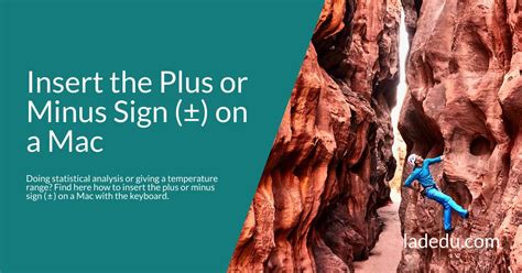mac minus sign