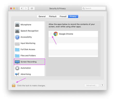 Mac screen recording options