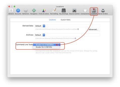 mac update command line tools for xcode
