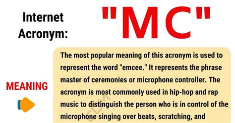 mac vs mc meaning