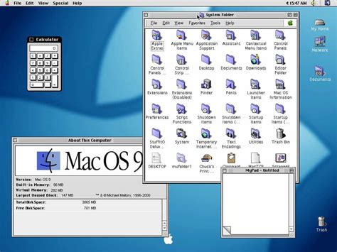 Mac OS 9 Demo Advantages - Mac OS Demo