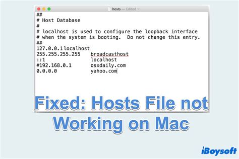 How to Edit Hosts File in Mac? WebNots