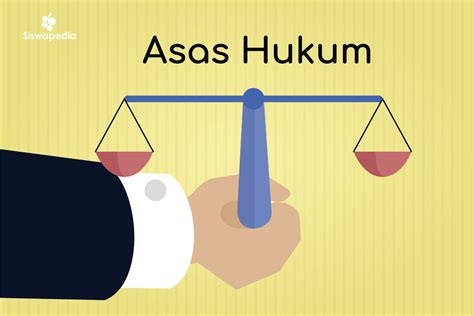 macam asas asas hukum