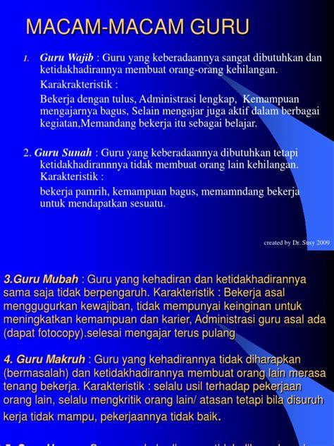 Jenis-Jenis Guru Killer yang Wajib Diketahui Setiap Guru