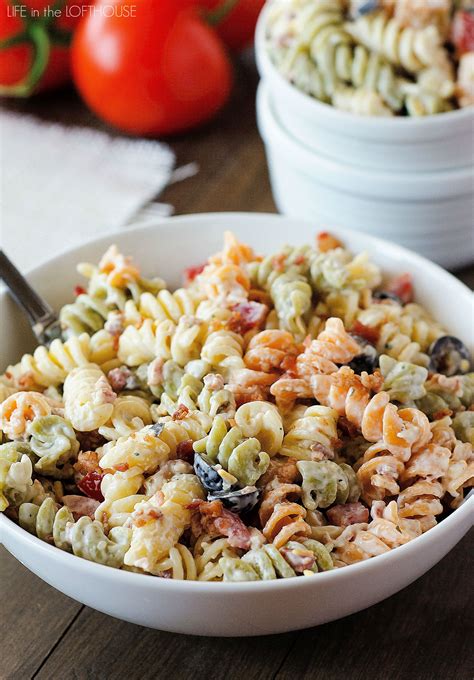 macaroni salad with ranch dressing