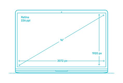 macbook pro 13 display size