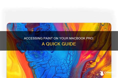 Macbook Pro Paint App