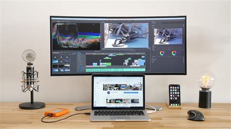 Macbook Pro Video Editing Setup