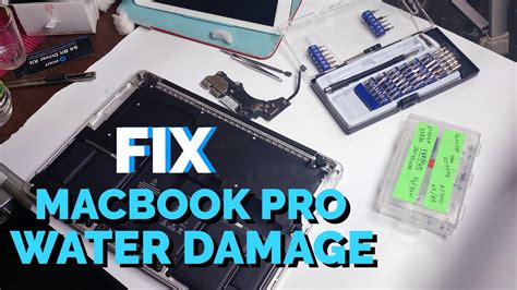 macbook pro water damage