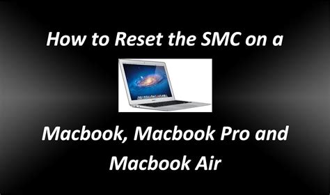 Macbook SMC reset