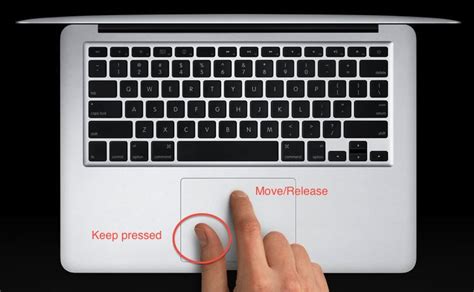 Macbook Touchpad Click And Drag