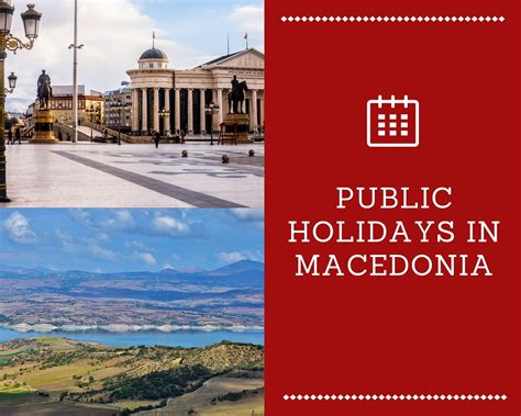 macedonia public holidays 2023