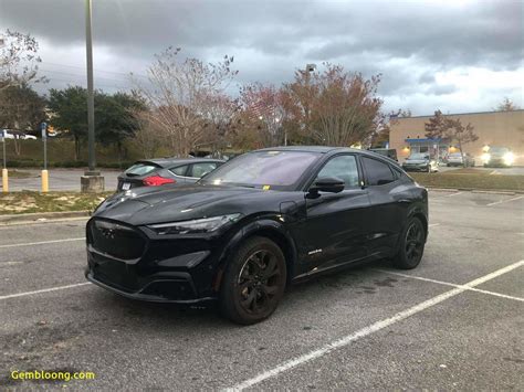 mach e mustang blacked out