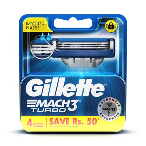 Gillette Mach 3 Turbo 3D Razor Wilko