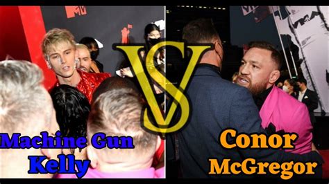 Conor McGregor Shades Machine Gun Kelly After 2021 MTV VMA Altercation