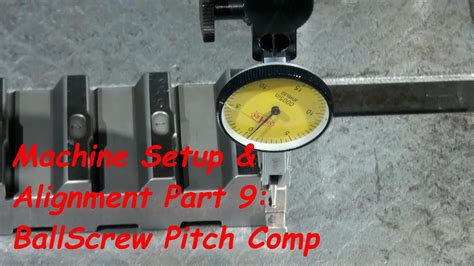 Machine Ball Screw Pitch