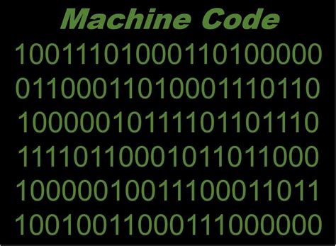 machine code in computer science