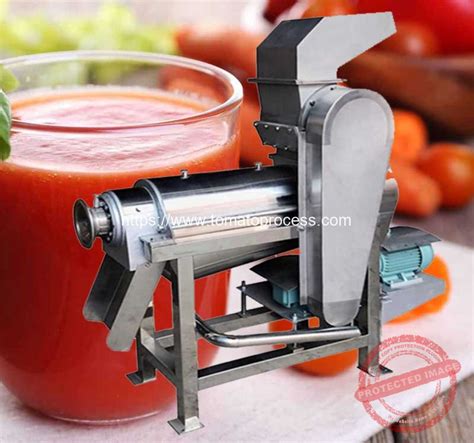 Machine For Tomato Juice