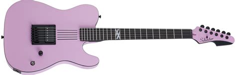 Schecter Machine Gun Kelly Signature PT Electric Guitar in Pink Andertons Music Co.