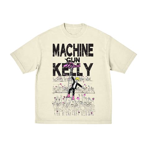 Ill Rock Merch MGK Machine Gun Kelly Invincible Front Only TShirt