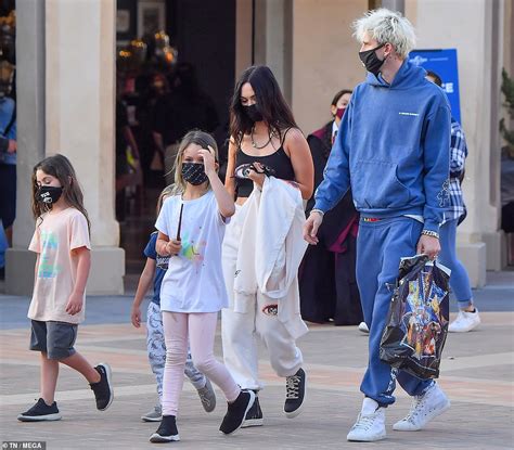 Megan Fox and Machine Gun Kelly Take Her Kids Out in L.A.