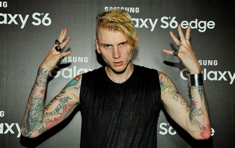 Machine Gun Kelly performs during the 2016 Z100 Jingle Ball at... News Photo Getty Images