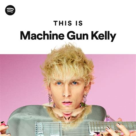 Machine Gun Kelly Spotify Code Stickers Redbubble