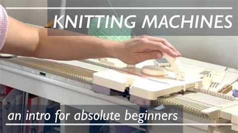 Machine Knitting Tutorials