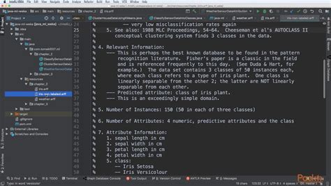 machine learning code in java