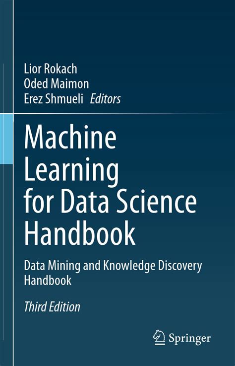 machine learning for data science handbook pdf