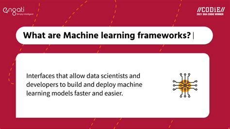 machine learning framework definition