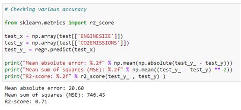 machine learning python simple example