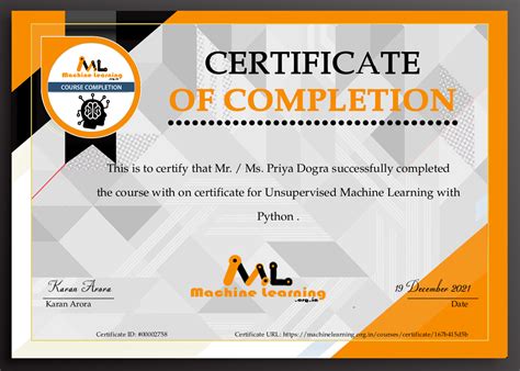 machine learning with python free course with certificate