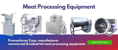Machines For Meat Processing
