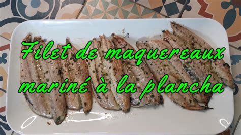 Mackerel Fillet Marinade