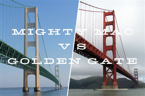 mackinac bridge vs golden gate bridge