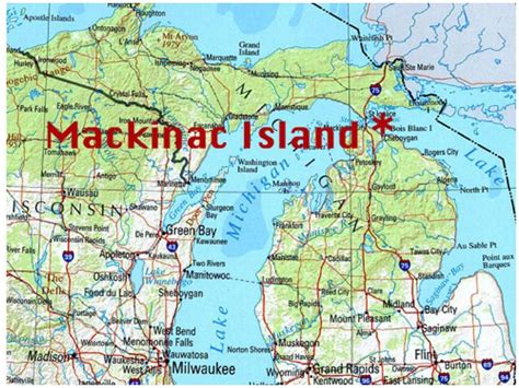 mackinack island map