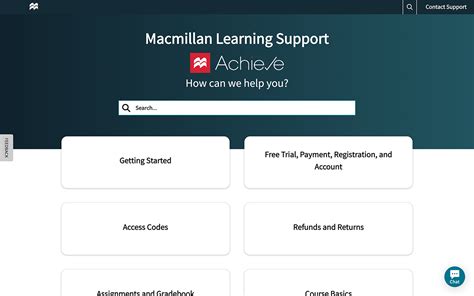 macmillan learning login achieve