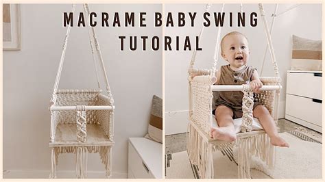 Macramé Baby Swing