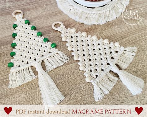 Macrame Christmas Tree Pattern Pdf