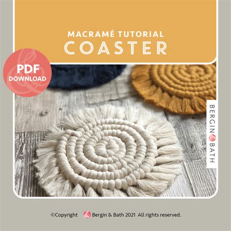 Macrame Coaster Tutorial